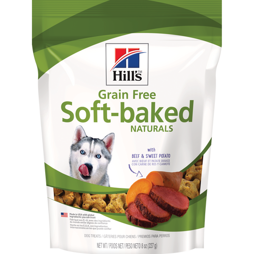 Science Diet Natural Soft Savories - Boeuf et Patate Douce - Gâteries Tendres Sans Grains pour Chiens