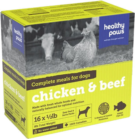 HEALTHY PAWS Chien Poulet & Boeuf 3.63kg