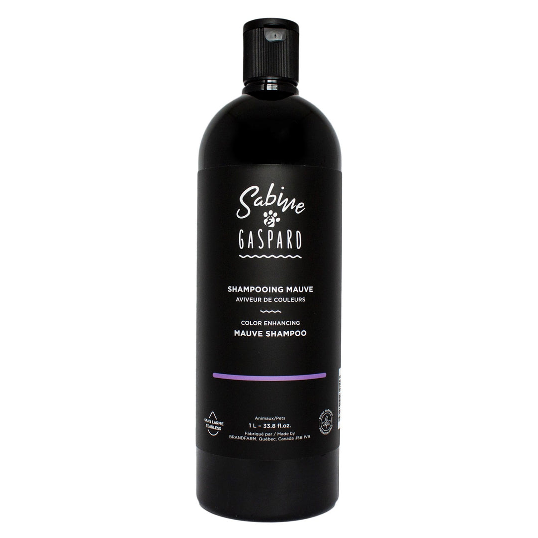 SABINE & GASPARD Shampoing Mauve Aviveur de Couleurs 1L