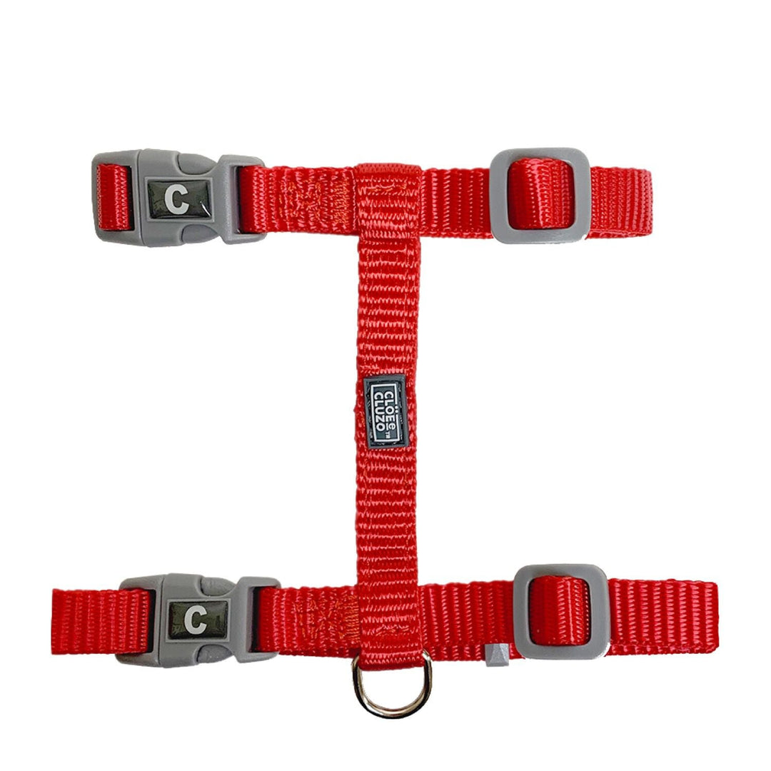 CLOE CLUZO Chat Harnais Ajustable S/M Rouge