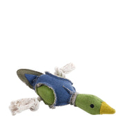 Cloe E Cluzo - Jouet Canard en Toile avec Couineur pour Chiens (16