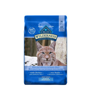 Blue Wilderness - Poulet et Bouchées LifeSource - Nourriture Sèche Sans Grains pour Chats Adultes d'Intérieur