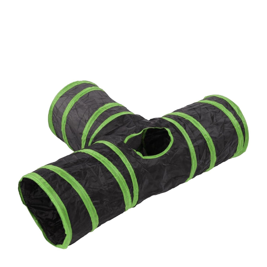 Cloe E Cluzo - Tunnel pour Chats à Trois Entrées