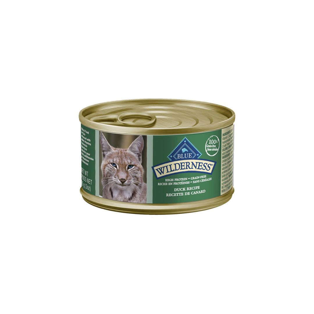 Blue Wilderness - Canard - Nourriture Humide Sans Grains en Pâté pour Chats Adultes