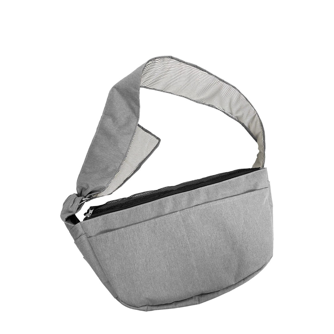 PETITE PISTACHE Sac de Transport en Bandoulière Gris