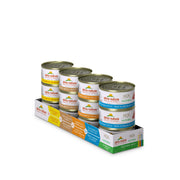 Almo Nature HQS Natural - Chat Pack #1 Variété de Poulet et Thon au Bouillon - Multipack de 6 x 70 g - Nourriture Humide pour Chats