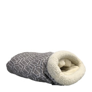 CLOE CLUZO Sac de Couchage Froissé Gris