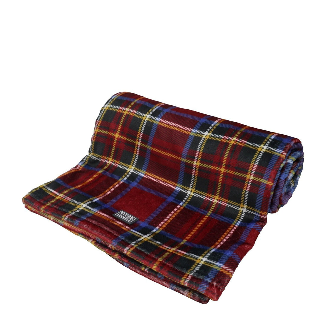 CLOE CLUZO Couverture de Lit 35x55" Rouge