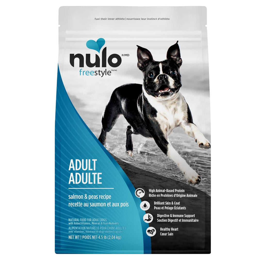 Nulo Freestyle - Chien Saumon et Pois - Nourriture Sèche Sans Grains pour Chiens