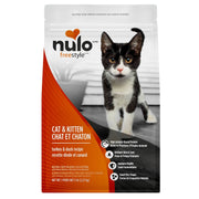 Nulo - Chat & Chaton Dinde et Canard - Nourriture Sèche Sans Grains pour Chats