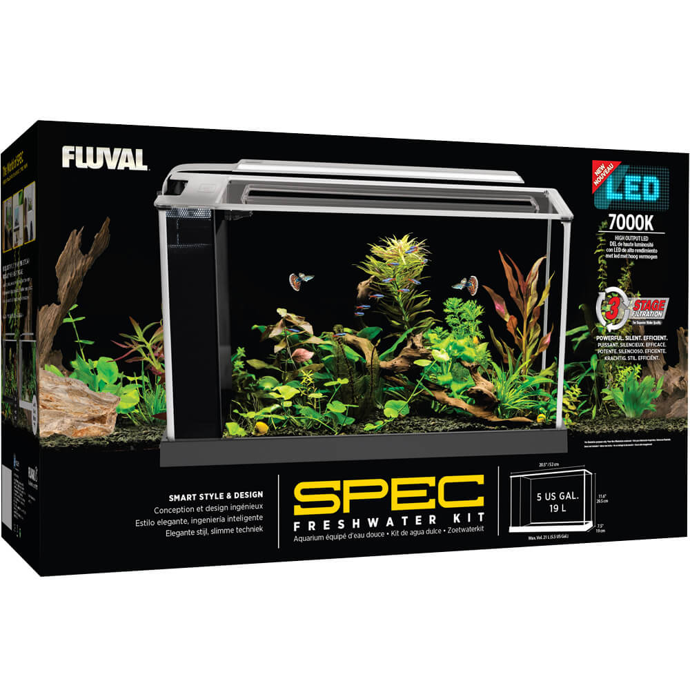 Fluval Spec - Aquarium Équipé - Aquarium pour Poissons
