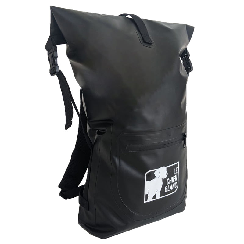 CHIEN BLANC Sac Étanche 20L Drybag Noir