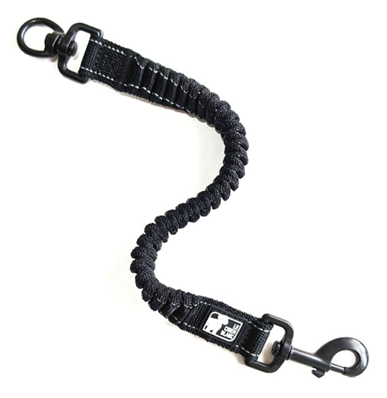 CHIEN BLANC Extention Bungee 12" Noir