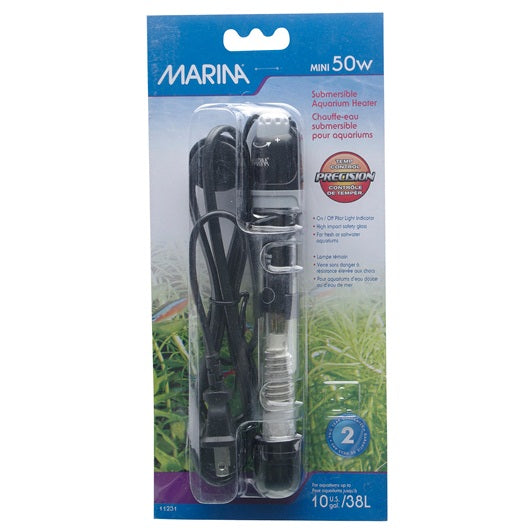 Marina - Mini Chauffe-Eau Submersible - Chauffe-Eau pour Aquariums