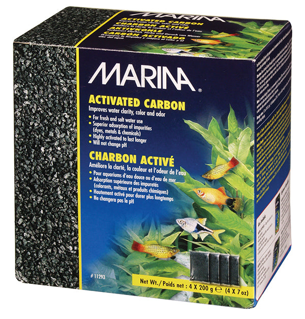 Marina - Charbon Activé - Média Filtrant pour Aquariums