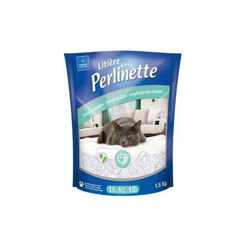 PERLINETTE Litière Silice Chats Sensibles 1.5kg
