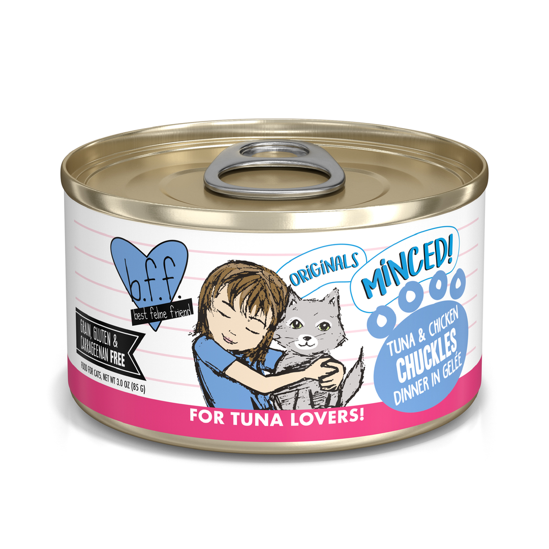 Weruva Best Fido Friend - Chat "Chuckles" Thon et Poulet en Gelée - Nourriture Humide Sans Grains pour Chats