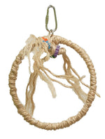 Voir l’image dans la galerie, FUNMAX Jouet Oiseaux Anneau de Sisal Naturel 5"