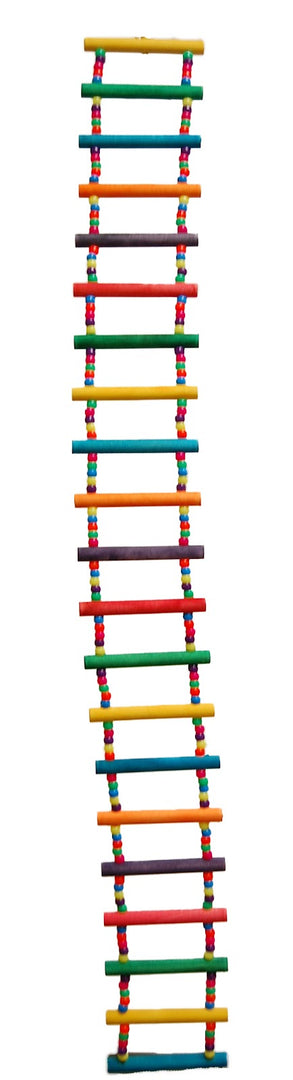 FUNMAX Jouet Oiseaux Échelle de Billes 36"