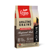 Orijen Amazing Grains - Regional Red (Boeuf, Agneau et Porc) - Nourriture Sèche pour Chiens