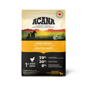 Acana Héritage - Poulet Frais Élevé en Liberté et Merlu - Nourriture Sèche Sans Grains pour Chiots