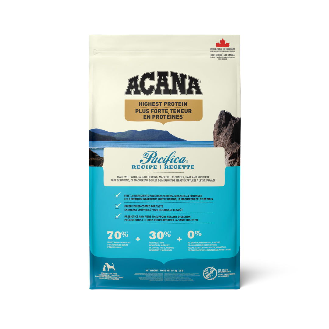 Acana Regionals - Pacifica - Nourriture Sèche Proteinée Sans Grains pour Chiens