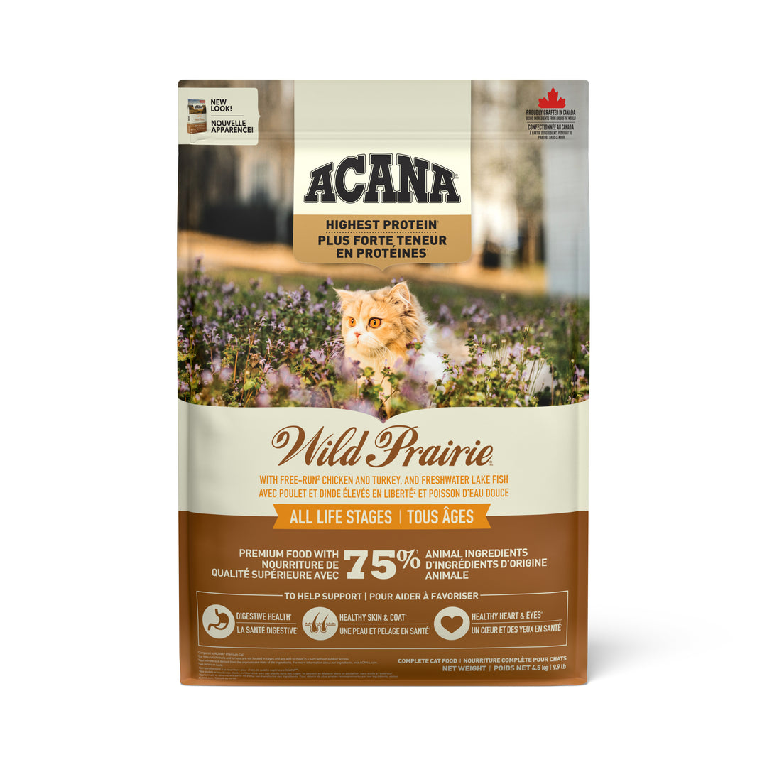 Acana Regionals - Wild Prairie - Nourriture Sèche Proteinée Sans Grains pour Chats