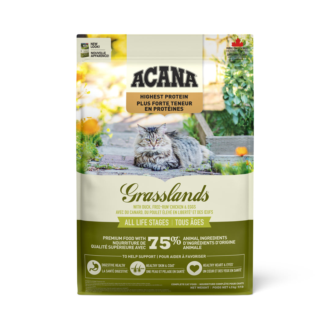Acana Regionals - Grasslands - Nourriture Sèche Proteinée Sans Grains pour Chats