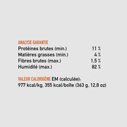 Orijen Premium - Ragoût de Poulet et Oeufs - Nourriture Humide Sans Grains pour Chiens