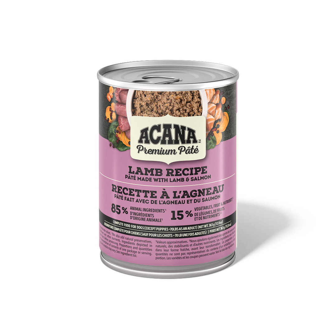 Acana Premium - Chien Pâté d'Agneau - Nourriture Humide pour Chiens