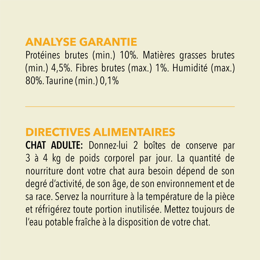 Acana Premium - Chat Pâté de Poulet avec Bouillon d'Os - Nourriture Humide pour Chats