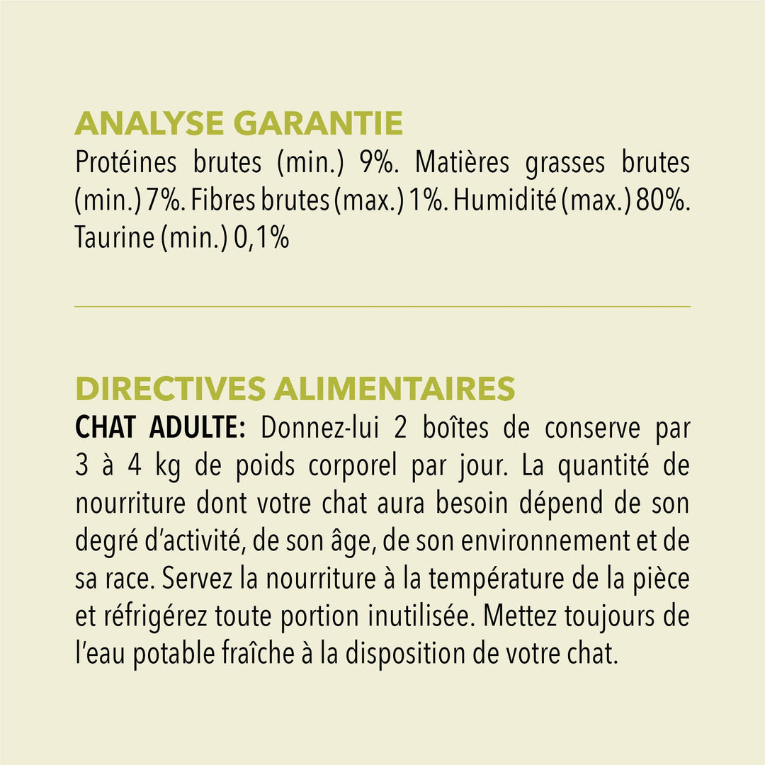 Acana Premium Pâté - Agneau avec Bouillon d'Os - Nourriture Humide pour Chats Adultes