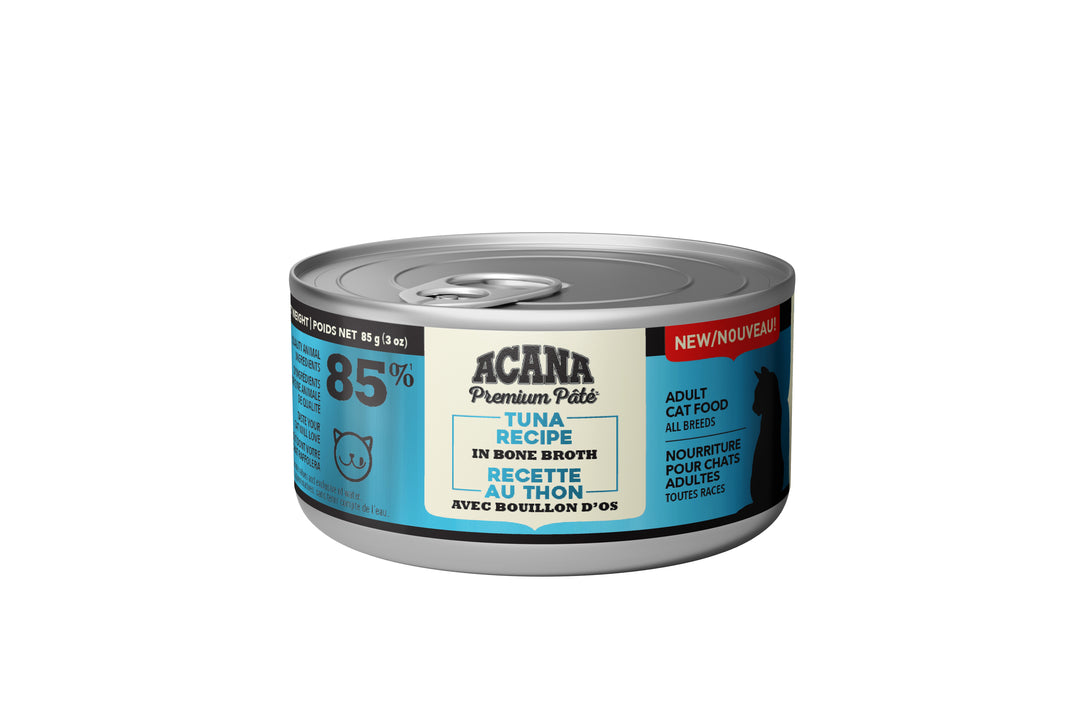 Acana Premium - Chat Pâté de Thon avec Bouillon d'Os - Nourriture Humide pour Chats