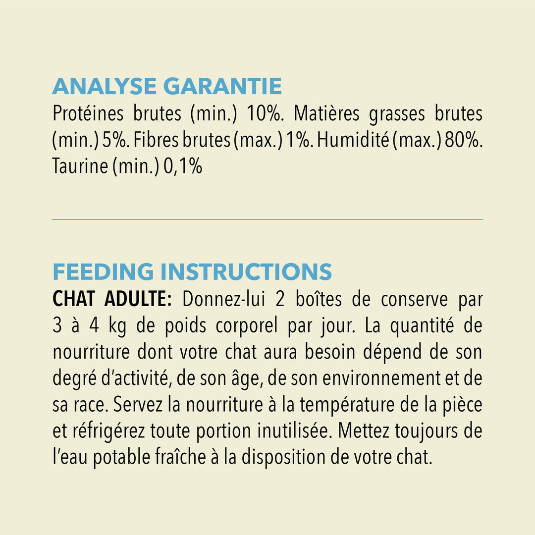 Acana Premium - Chat Pâté de Thon avec Bouillon d'Os - Nourriture Humide pour Chats