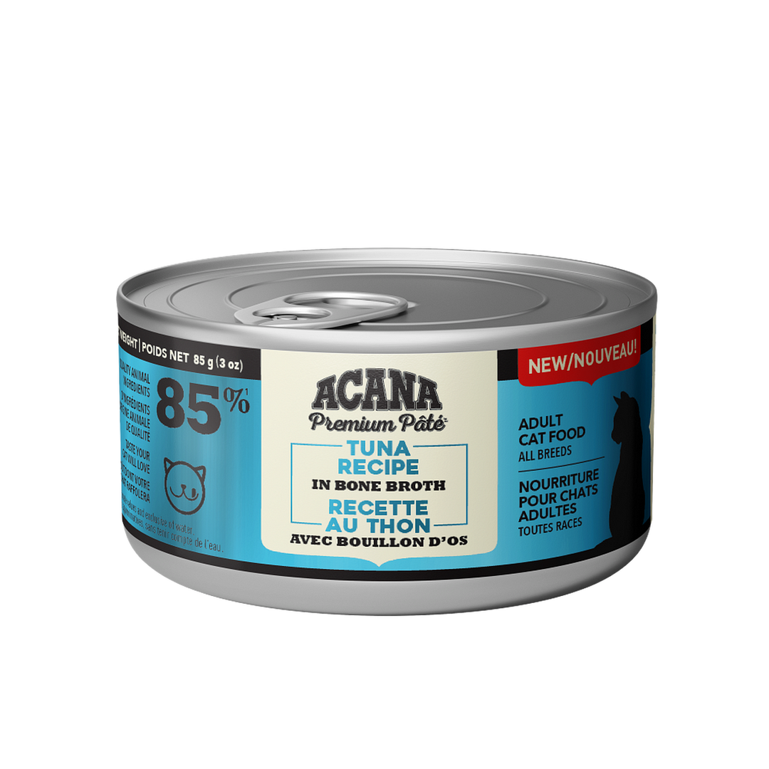 Acana Premium - Chat Pâté de Thon avec Bouillon d'Os - Nourriture Humide pour Chats