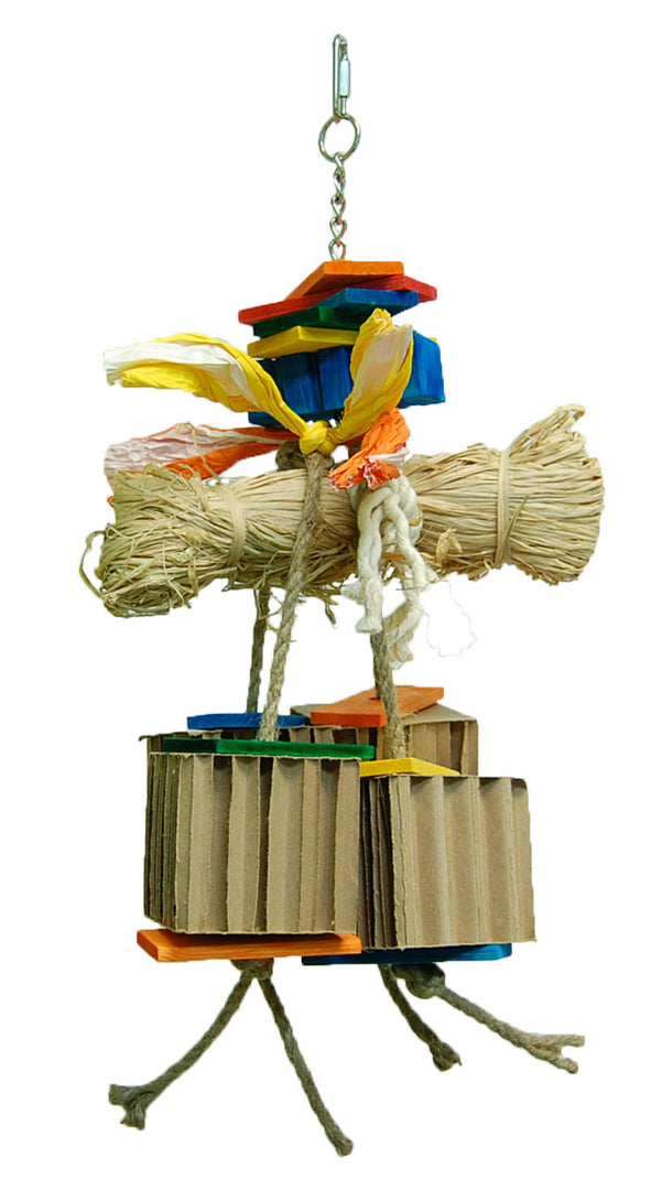 FUNMAX Jouet Oiseaux Raffy-Wally 22x10"