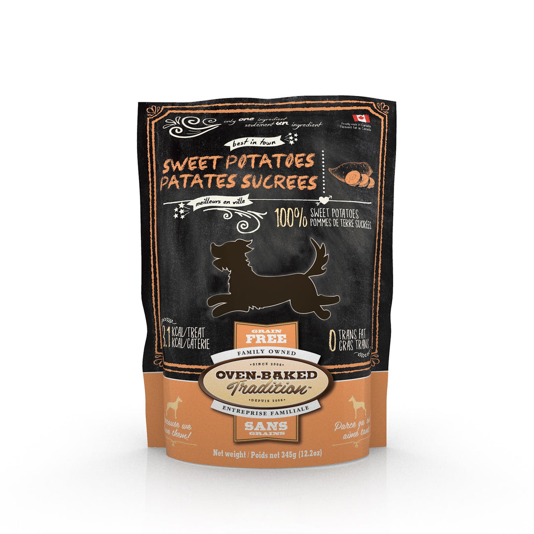 OBT Gâteries Chien Patates Douces SG 345g