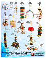 Voir l’image dans la galerie, FUNMAX Jouet Ensemble pour Petit Oiseau 30pc