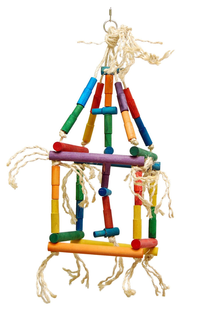 *FUNMAX Jouet Oiseaux Cube Simple 28x10"