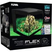 *FLUVAL FLEX Aquarium Équipé 15G Noir