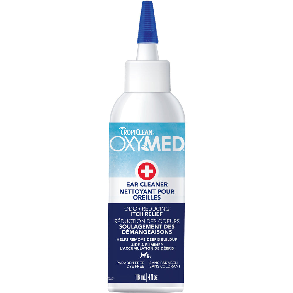 TROPICLEAN Oxymed Nettoyant Oreilles 4oz