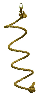 FUNMAX Jouet Oiseaux Spring-O-Bird Jute 3/16x36