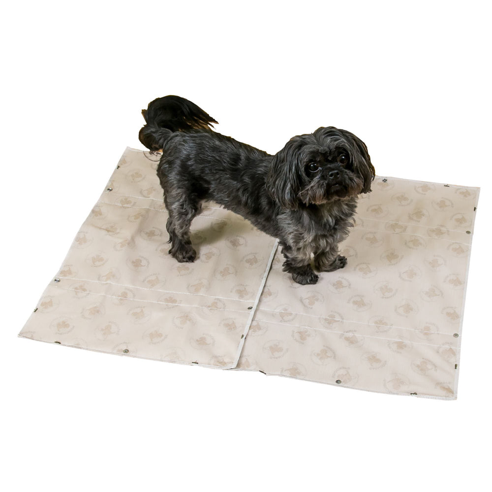 POOCHPAD Pads Lavables Interlocking Beige x2