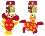 Voir l’image dans la galerie, Riga - Jouet Mini Boutchouc en Peluche avec Couineur pour Chiens, 15 cm