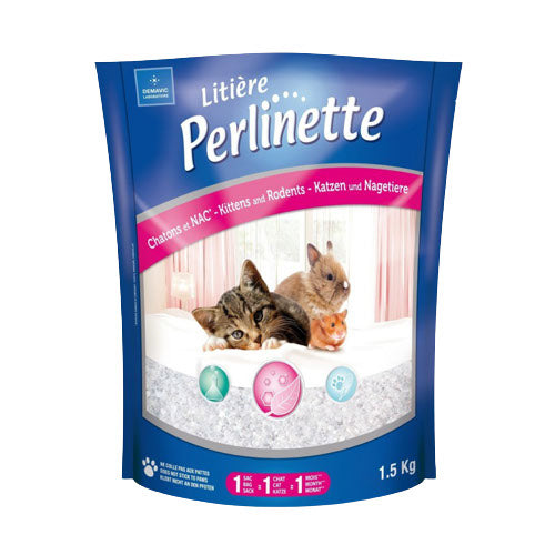 PERLINETTE Litière Silice Chaton 1.5kg