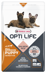 Voir l’image dans la galerie, Opti Life - Chiot Sensible Saumon - Nourriture Sèche pour Chiens