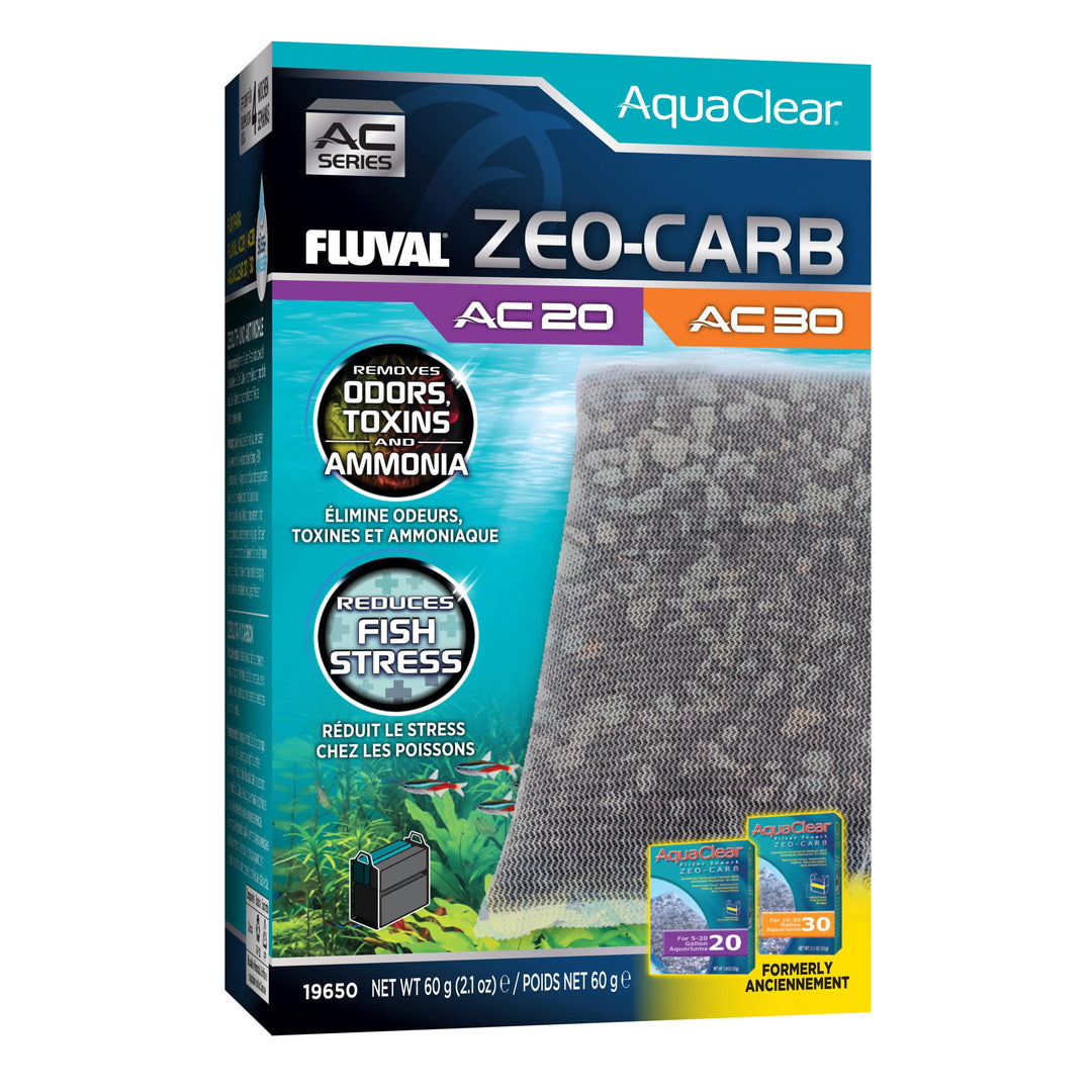 Fluval AquaClear - Zeo-Carb - Masse Filtrante pour Aquariums
