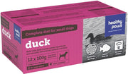 HEALTHY PAWS Chien PR Canard 1.2kg