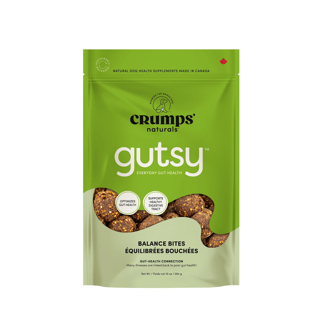 CRUMPS' NATURALS GUTZY Gâteries Chien Bouchées Équilibrées 284g