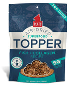 Voir l’image dans la galerie, PLATO Gâteries Chien Topper Poisson &amp; Callogène 340g